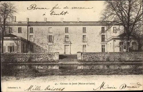 Ak Jarzé Maine et Loire, Château de Jarzé