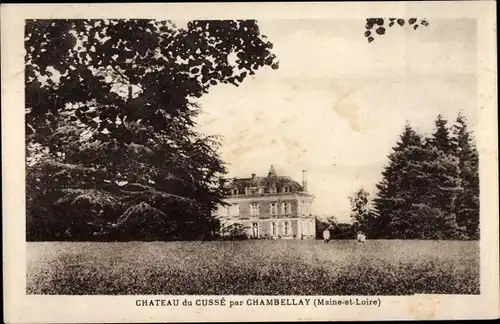 Ak Chambellay Maine-et-Loire, Château de Cussé