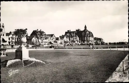 Ak Le Touquet Paris Plage Pas de Calais, Paris Plage, Les Pelouses de la Digue