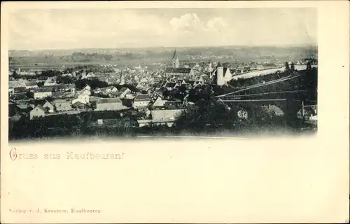 Ak Kaufbeuren an der Wertach in Schwaben, Panorama