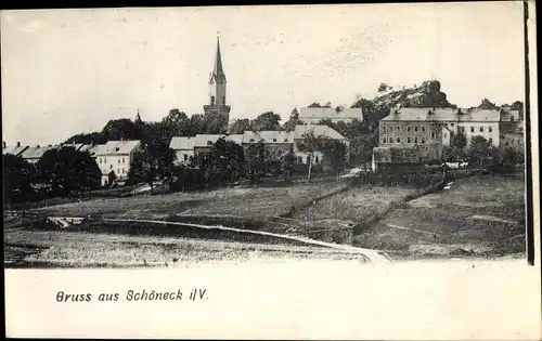 Ak Schöneck im Vogtland, Panorama