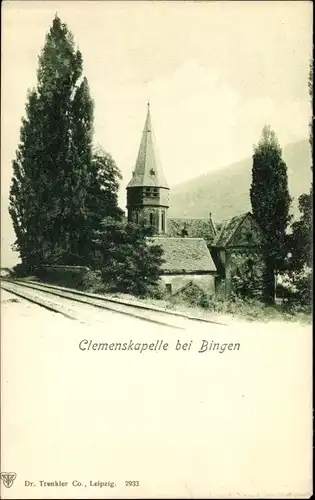Ak Bingen am Rhein, Clemenskapelle