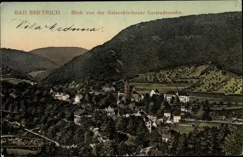 Ak Bad Bertrich an der Mosel Eifel, Blick von der Gelsenkirchener Gertrudenruhe