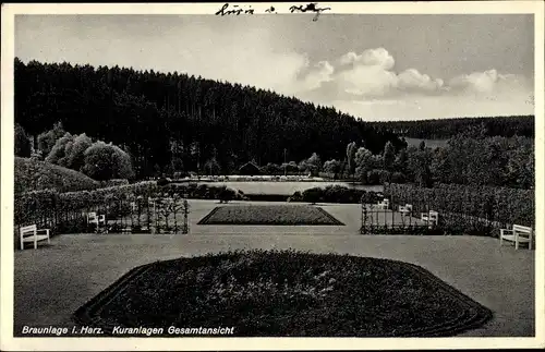 Ak Braunlage im Oberharz, Kuranlage