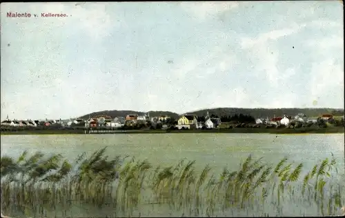 Ak Malente in Ostholstein, Panorama vom Kellersee