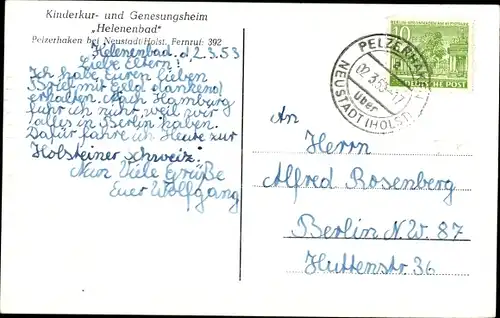 Ak Pelzerhaken Neustadt in Holstein, Hohes Ufer