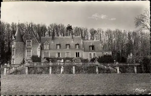 Ak Savigny-sur-Braye Loir et Cher, Château de Glatigny