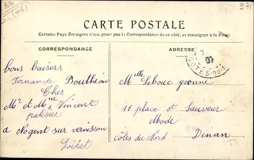 Ak Nogent sur Vernisson environs Loiret, Chateau de Pressigny