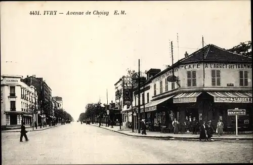 Ak Ivry Val-de-Marne, Avenue de Choisy