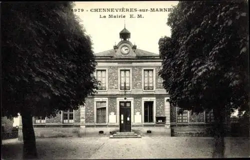 Ak Chennevières-sur-Marne Val de Marne, la Mairie