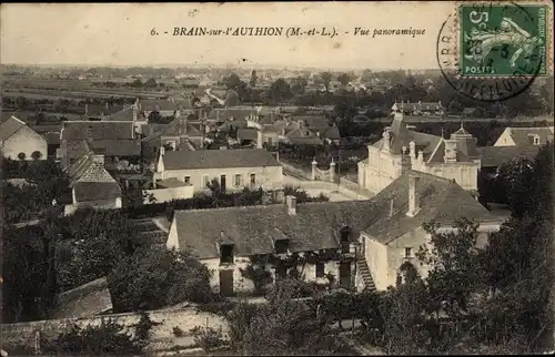 Ak Brain sur l'Authion Loire Authion Maine et Loire, Vue Panoramique