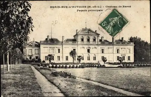 Ak Brain sur l'Authion Loire Authion Maine et Loire, Château de Narcé