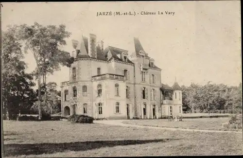 Ak Jarzé Maine et Loire, Château La Vary