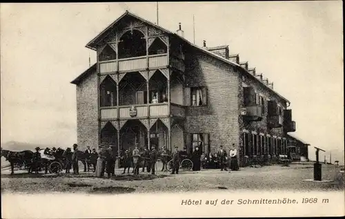 Ak Salzburg in Österreich, Hotel auf Schmittenhöhe