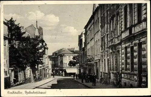 Ak Euskirchen Nordrhein Westfalen, Bahnhofstraße