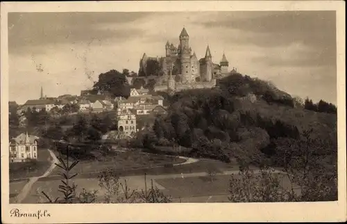Ak Braunfels an der Lahn, Schloss, Umgebung