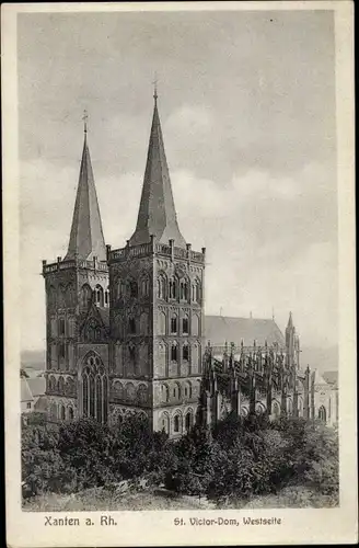 Ak Xanten am Niederrhein, St. Victor Dom