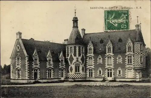 Ak Saint Cyr du Gault Loir et Cher, Le Château