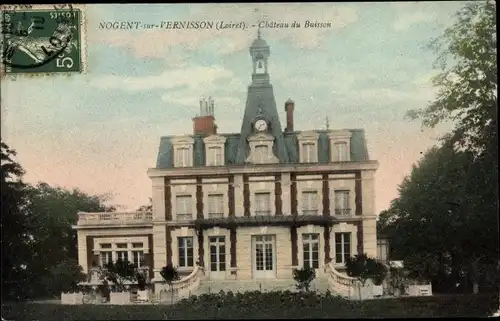 Ak Nogent sur Vernisson Loiret, Chateau du Buisson