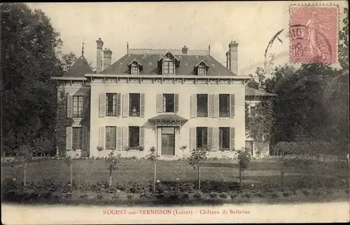 Ak Nogent sur Vernisson Loiret, Chateau de Bellevue