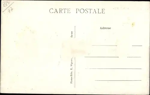 Ak Melun Seine et Marne, La Place, Porte de Paris et Rue du Miroir