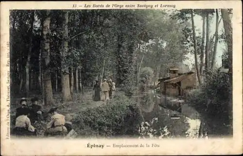 Ak Epinay Essonne, Emplacement de la Fête