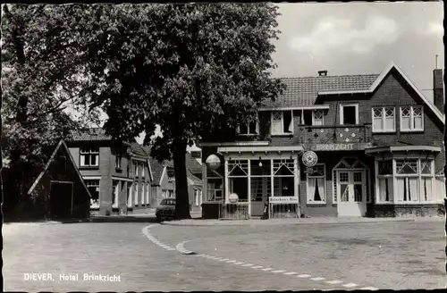 Ak Diever Drenthe Niederlande, Hotel Brinkzicht