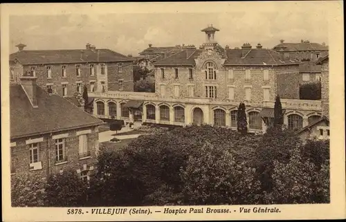 Ak Villejuif Val de Marne, Hospice Paul Brousse, Vue Générale