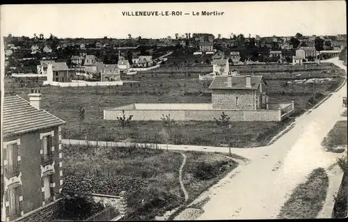 Ak Villeneuve le Roi Val de Marne, Le Mortier