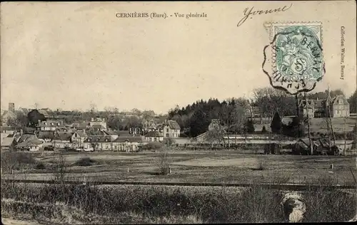 Ak Cernieres Eure, Vue Générale