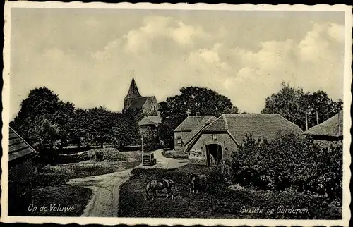 Ak Garderen Gelderland, Op de Veluwe, Ortsansicht