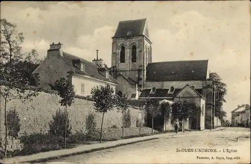 Ak Saint Ouen l’Aumône Val d’Oise, Église