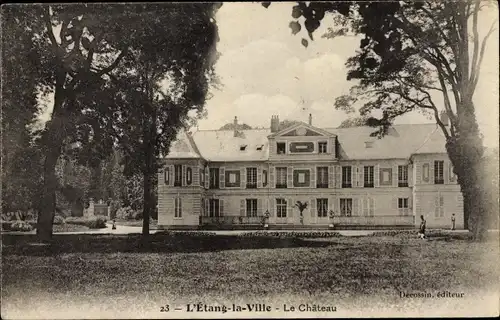 Ak L'Etang la Ville Yvelines, Le Château