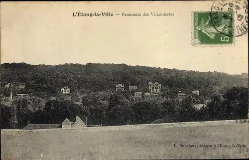 Ak L'Etang la Ville Yvelines, Panorama des Volanderies