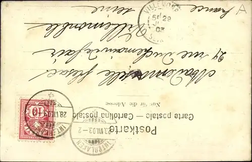 Ak Interlaken Kanton Bern Schweiz, Panorama vom Ort mit Jungfrau