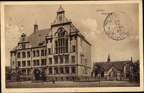 Ak Herne im Ruhrgebiet, Realschule