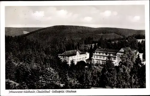 Ak Clausthal Zellerfeld im Oberharz, Johanneser Kurhaus