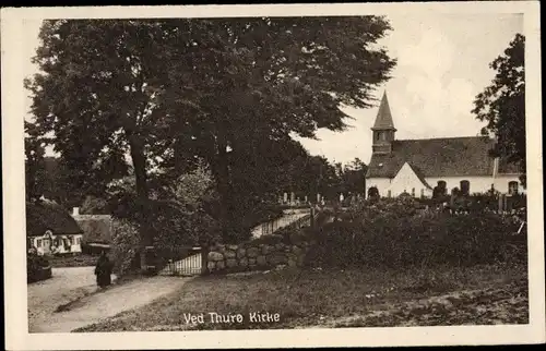 Ak Svendborg Dänemark, Ved Thurø Kirke
