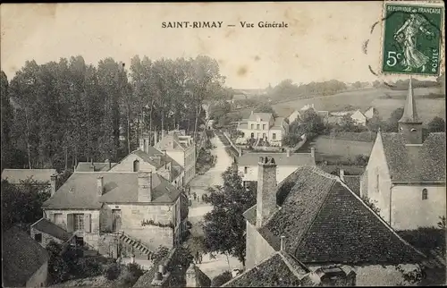 Ak Saint Rimay Loir et Cher, Vue Générale