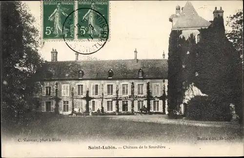 Ak Saint-Lubin-en-Vergonnois Loir et Cher, Château de la Sourdrière