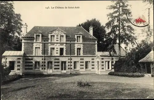 Ak Saint Avit Loir-et-Cher, Le Château