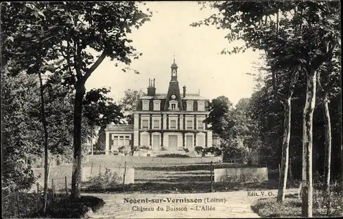 Ak Nogent sur Vernisson Loiret, Chateau du Buisson