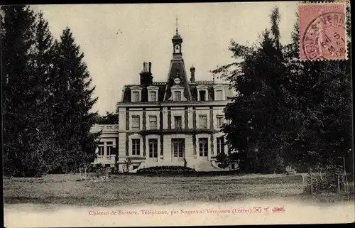 Ak Nogent sur Vernisson Loiret, Chateau de Buisson