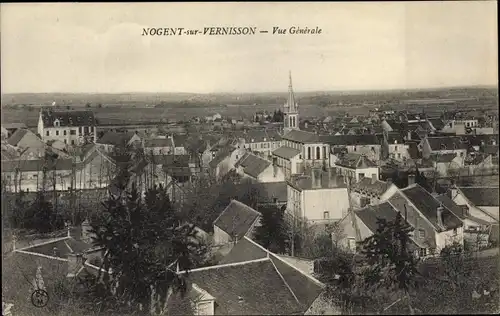 Ak Nogent sur Vernisson Loiret, Vue générale