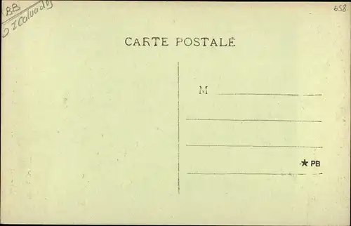 Ak Saint Martin de la Lieue Calvados, Le Monument