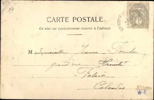 Ak Saint-Pierre-sur-Dives Calvados, Église Saint Pierre