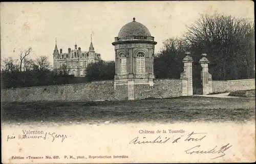 Ak Valenton Val de Marne, Château de la Tourelle