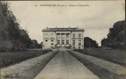 Ak Saint Barthelemy Maine-et-Loire, Château de Pignerolles