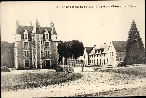 Ak Sainte Christine Maine-et-Loire, Château du Planty