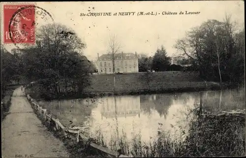 Ak Sainte Christine Maine-et-Loire, Château du Lavouer